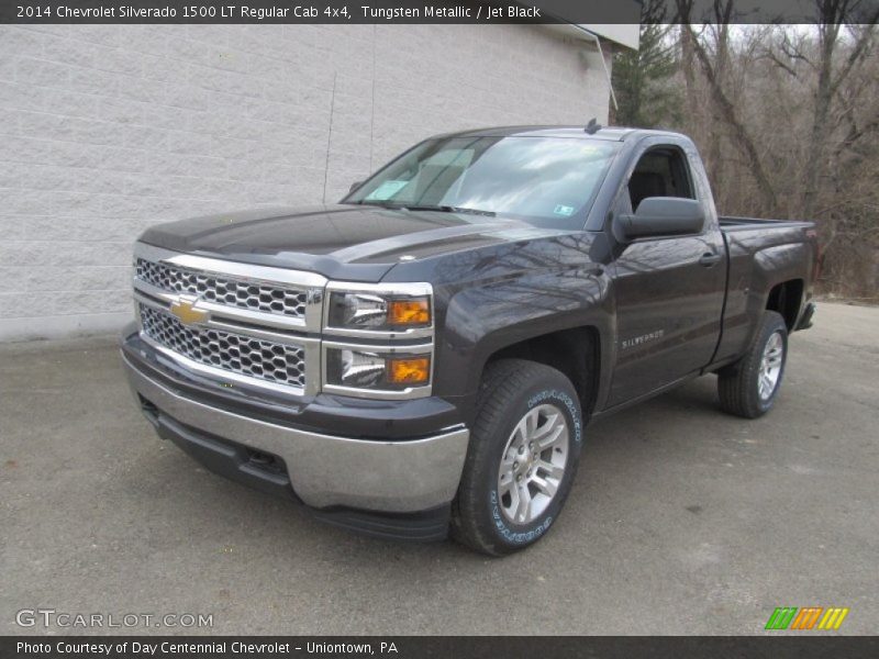 Tungsten Metallic / Jet Black 2014 Chevrolet Silverado 1500 LT Regular Cab 4x4