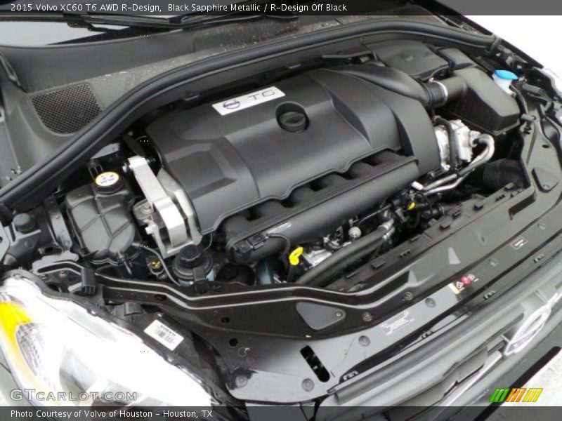  2015 XC60 T6 AWD R-Design Engine - 3.0 Liter Turbocharged DOHC 24-Valve VVT Inline 6 Cylinder
