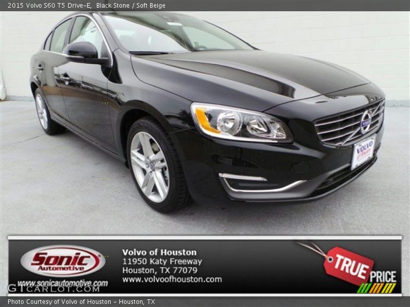 Black Stone / Soft Beige 2015 Volvo S60 T5 Drive-E