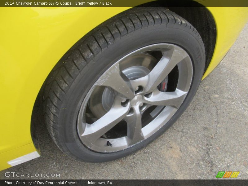 Bright Yellow / Black 2014 Chevrolet Camaro SS/RS Coupe
