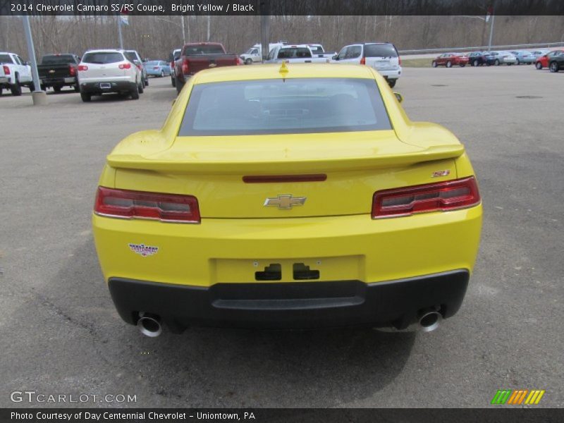 Bright Yellow / Black 2014 Chevrolet Camaro SS/RS Coupe