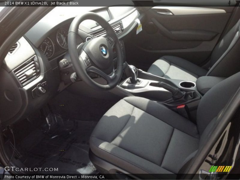 Jet Black / Black 2014 BMW X1 sDrive28i