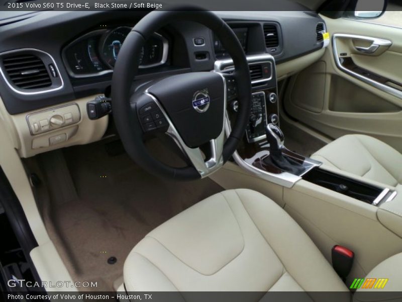 Black Stone / Soft Beige 2015 Volvo S60 T5 Drive-E