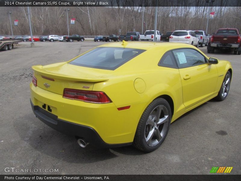 Bright Yellow / Black 2014 Chevrolet Camaro SS/RS Coupe
