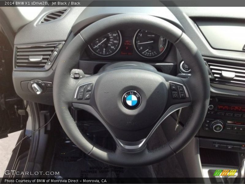 Jet Black / Black 2014 BMW X1 sDrive28i