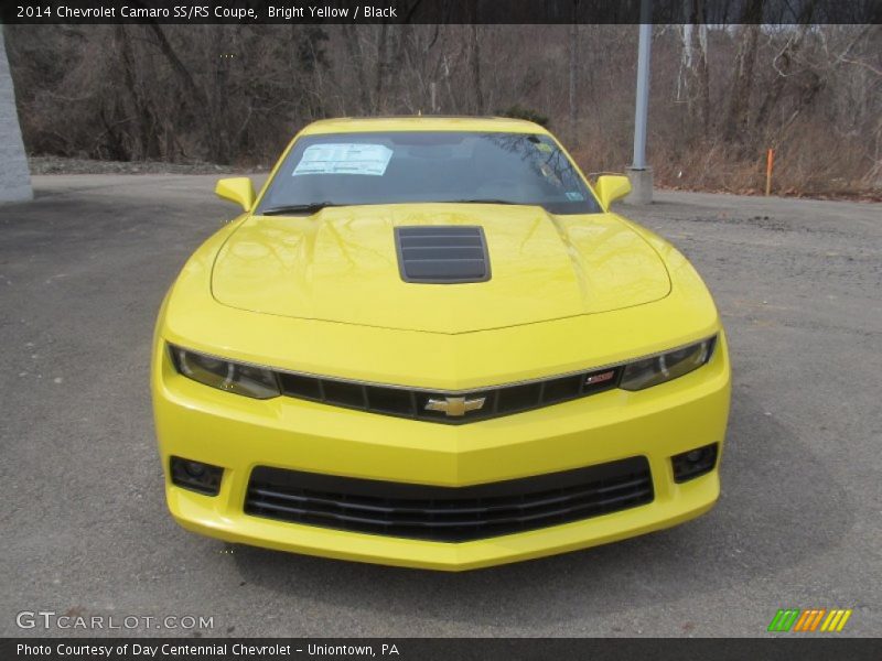 Bright Yellow / Black 2014 Chevrolet Camaro SS/RS Coupe