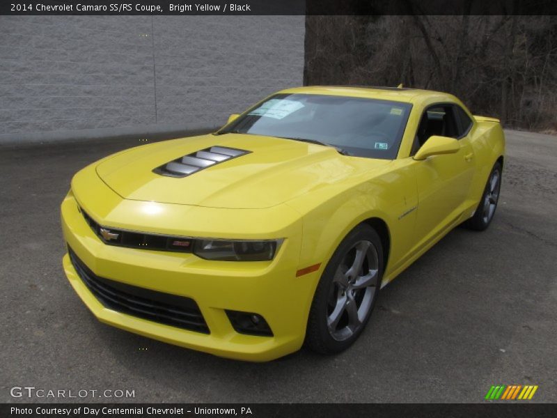 Bright Yellow / Black 2014 Chevrolet Camaro SS/RS Coupe