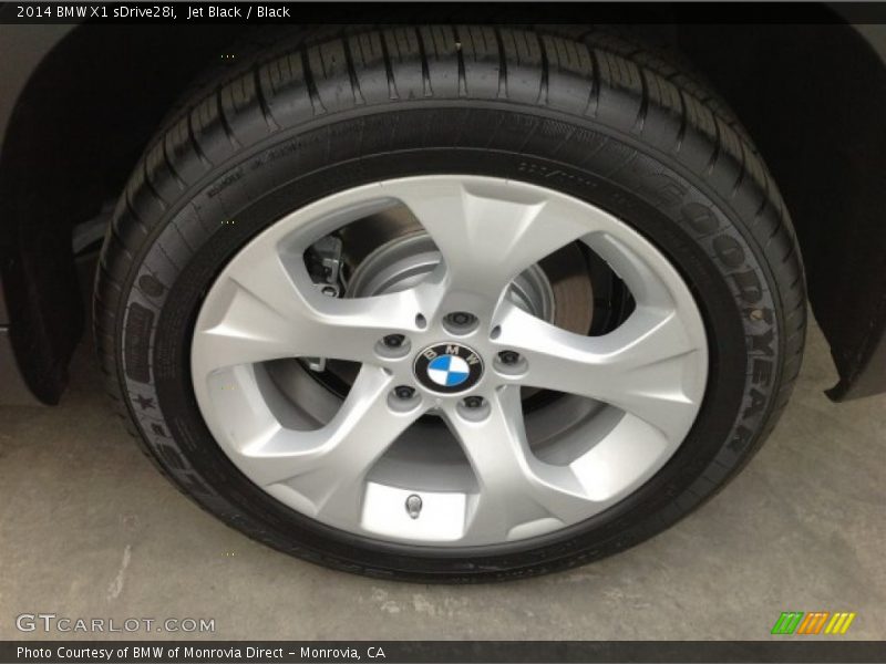 Jet Black / Black 2014 BMW X1 sDrive28i