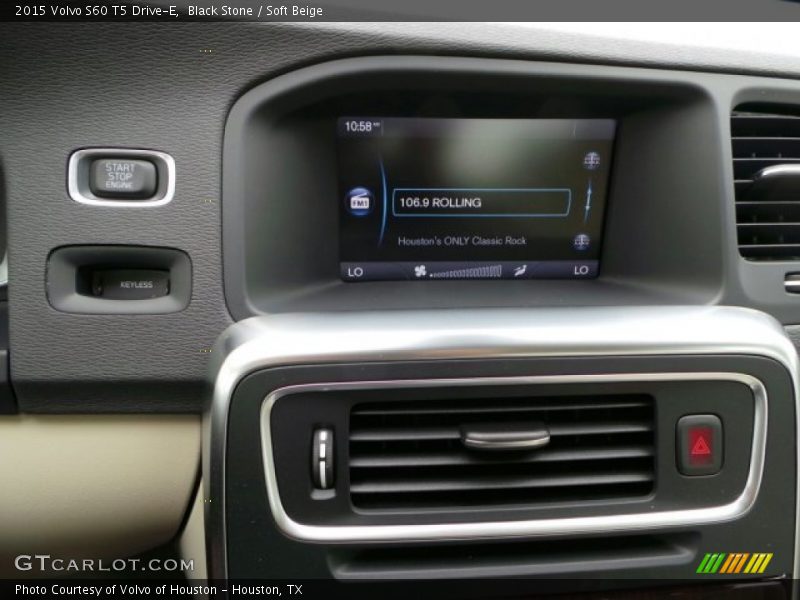 Black Stone / Soft Beige 2015 Volvo S60 T5 Drive-E