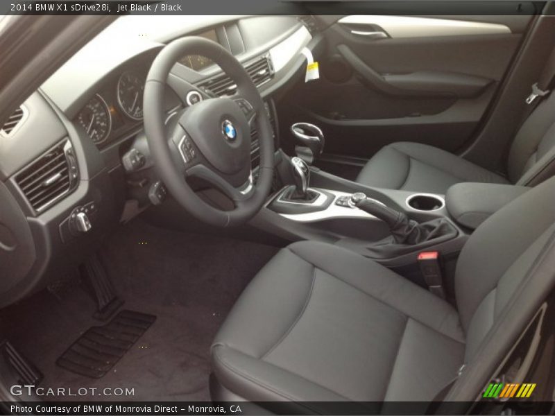 Jet Black / Black 2014 BMW X1 sDrive28i