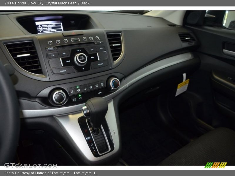 Crystal Black Pearl / Black 2014 Honda CR-V EX
