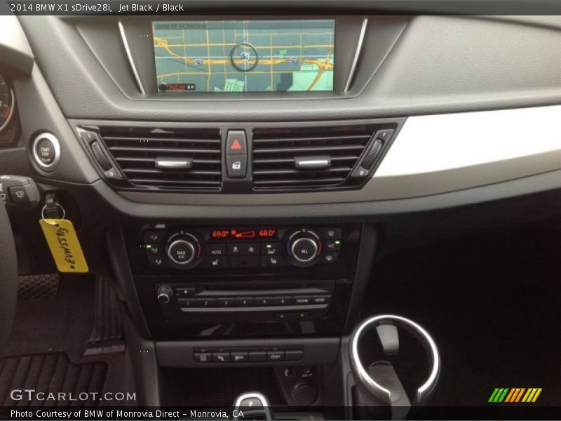 Jet Black / Black 2014 BMW X1 sDrive28i