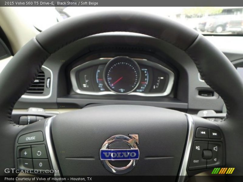 Black Stone / Soft Beige 2015 Volvo S60 T5 Drive-E