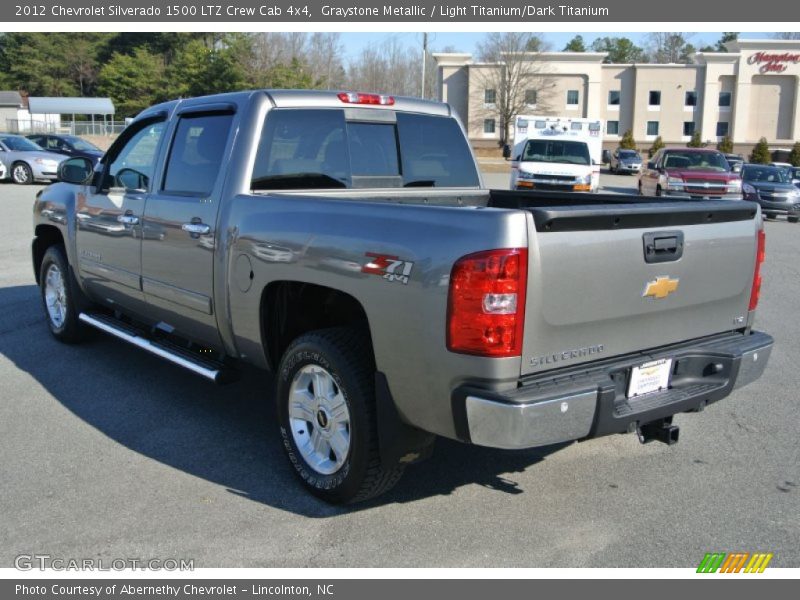 Graystone Metallic / Light Titanium/Dark Titanium 2012 Chevrolet Silverado 1500 LTZ Crew Cab 4x4