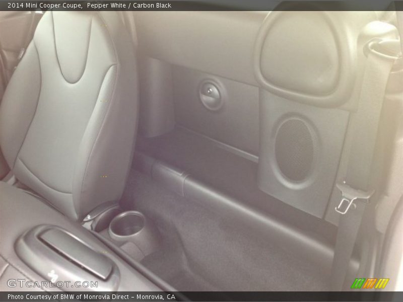 Pepper White / Carbon Black 2014 Mini Cooper Coupe