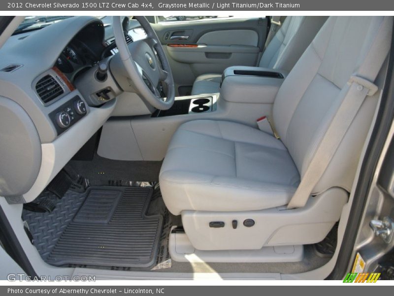 Graystone Metallic / Light Titanium/Dark Titanium 2012 Chevrolet Silverado 1500 LTZ Crew Cab 4x4