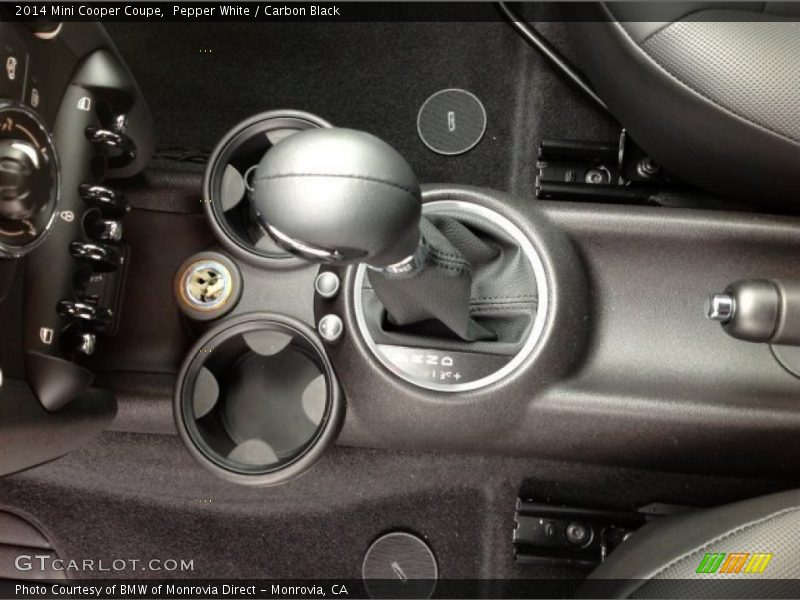 Pepper White / Carbon Black 2014 Mini Cooper Coupe