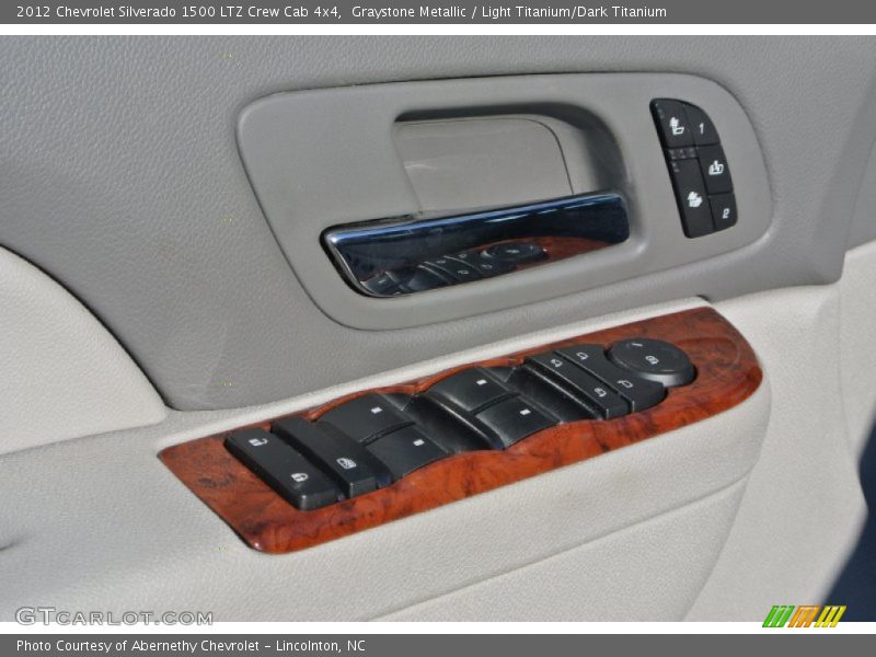 Graystone Metallic / Light Titanium/Dark Titanium 2012 Chevrolet Silverado 1500 LTZ Crew Cab 4x4