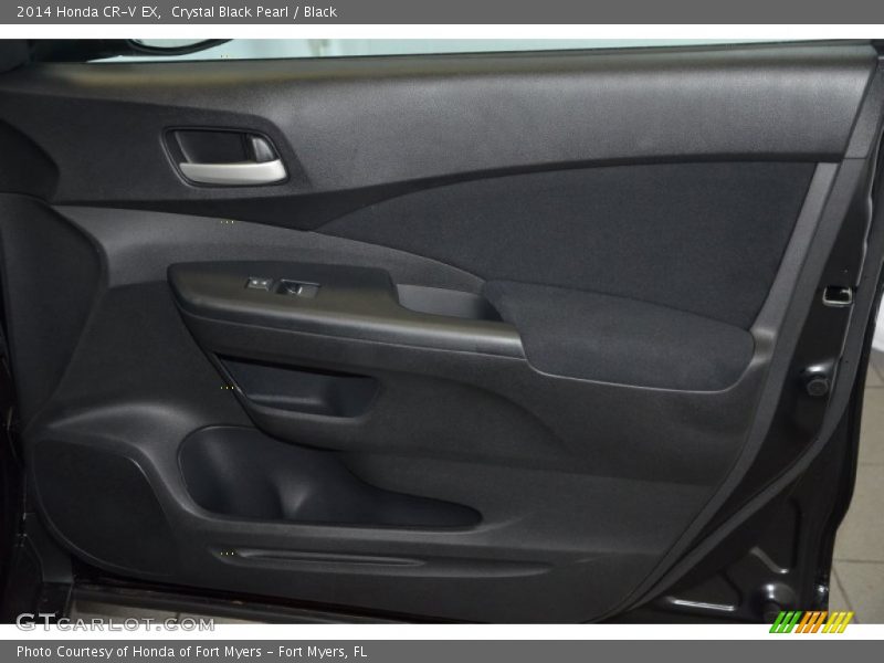 Crystal Black Pearl / Black 2014 Honda CR-V EX