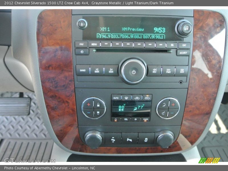 Graystone Metallic / Light Titanium/Dark Titanium 2012 Chevrolet Silverado 1500 LTZ Crew Cab 4x4