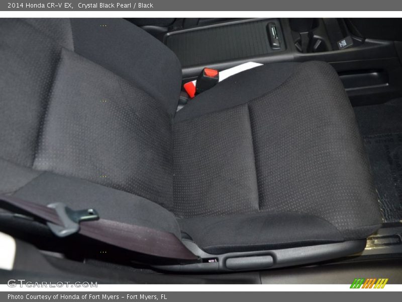 Crystal Black Pearl / Black 2014 Honda CR-V EX