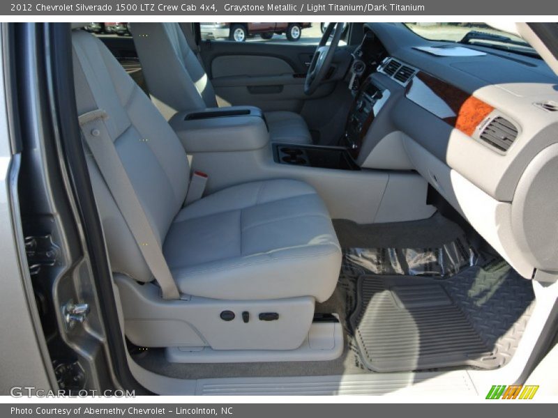 Graystone Metallic / Light Titanium/Dark Titanium 2012 Chevrolet Silverado 1500 LTZ Crew Cab 4x4