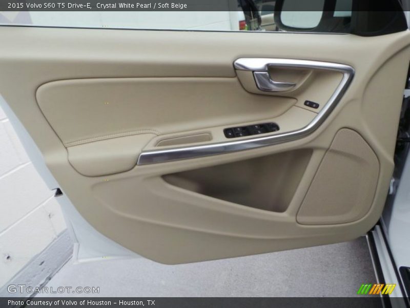 Crystal White Pearl / Soft Beige 2015 Volvo S60 T5 Drive-E