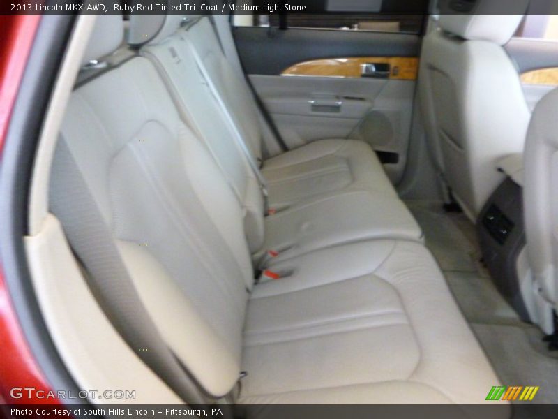 Ruby Red Tinted Tri-Coat / Medium Light Stone 2013 Lincoln MKX AWD