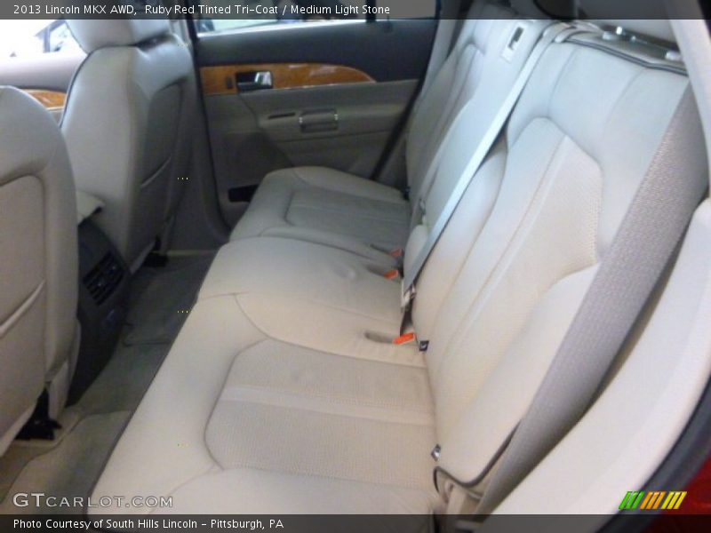 Ruby Red Tinted Tri-Coat / Medium Light Stone 2013 Lincoln MKX AWD