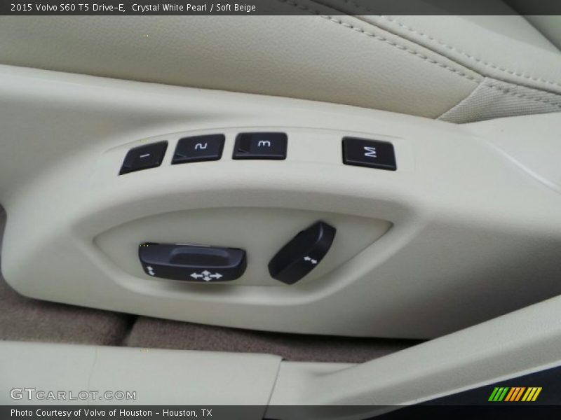 Crystal White Pearl / Soft Beige 2015 Volvo S60 T5 Drive-E