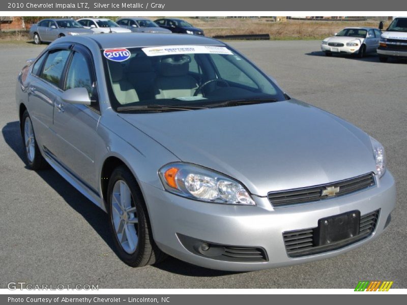 Silver Ice Metallic / Gray 2010 Chevrolet Impala LTZ