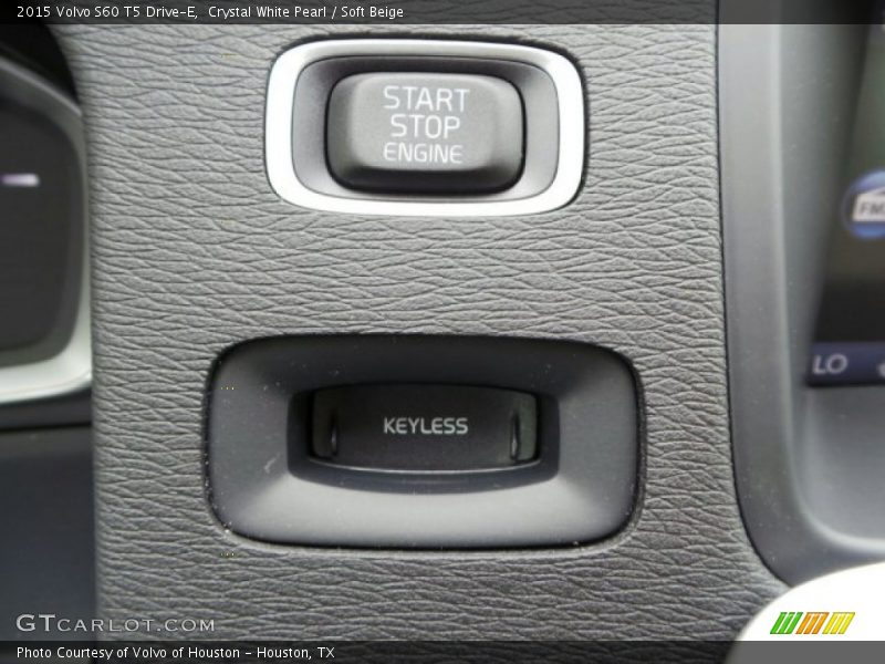 Crystal White Pearl / Soft Beige 2015 Volvo S60 T5 Drive-E