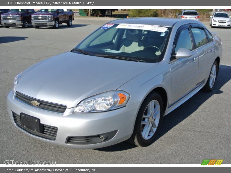 Silver Ice Metallic / Gray 2010 Chevrolet Impala LTZ