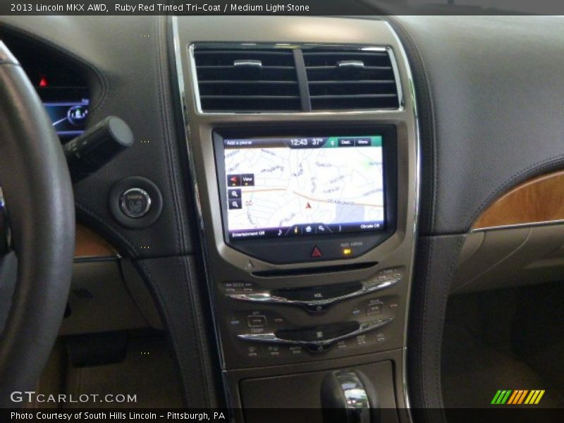 Ruby Red Tinted Tri-Coat / Medium Light Stone 2013 Lincoln MKX AWD