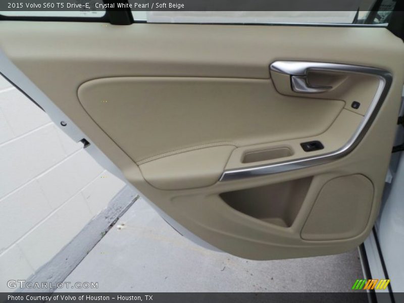 Crystal White Pearl / Soft Beige 2015 Volvo S60 T5 Drive-E