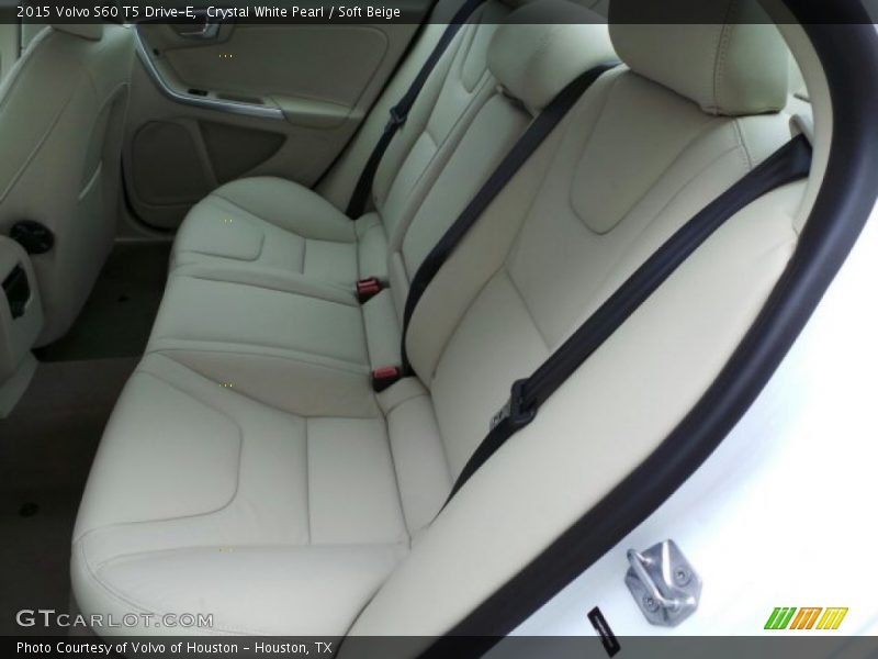 Crystal White Pearl / Soft Beige 2015 Volvo S60 T5 Drive-E