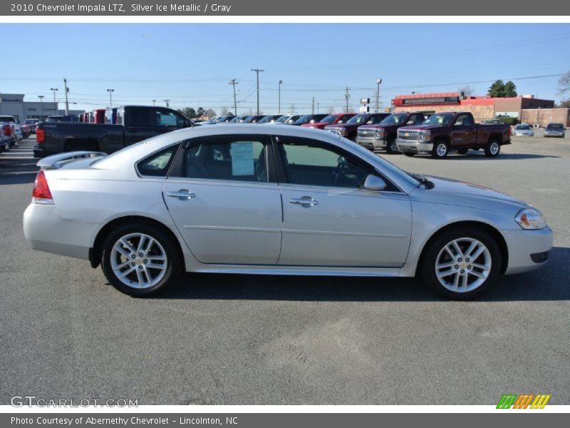 Silver Ice Metallic / Gray 2010 Chevrolet Impala LTZ