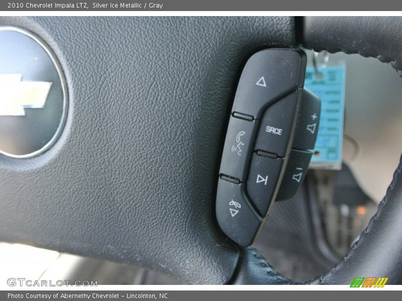 Silver Ice Metallic / Gray 2010 Chevrolet Impala LTZ