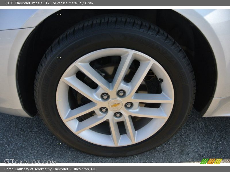 Silver Ice Metallic / Gray 2010 Chevrolet Impala LTZ