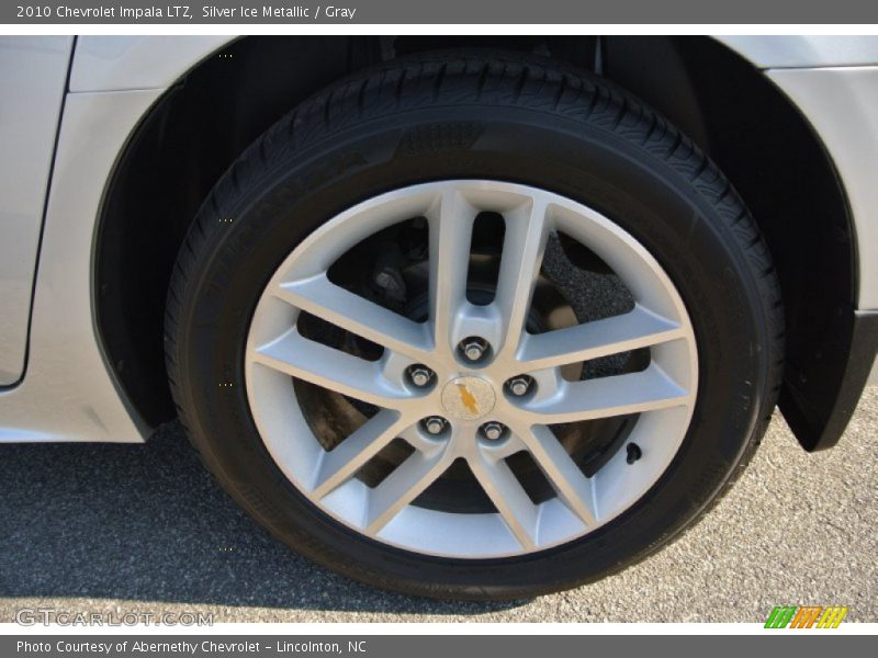 Silver Ice Metallic / Gray 2010 Chevrolet Impala LTZ