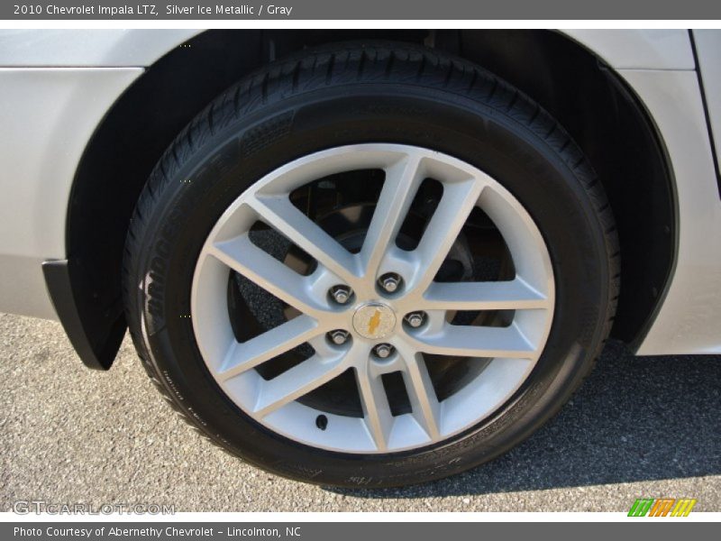 Silver Ice Metallic / Gray 2010 Chevrolet Impala LTZ