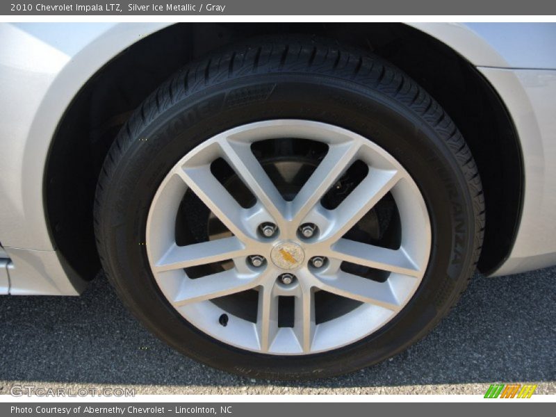 Silver Ice Metallic / Gray 2010 Chevrolet Impala LTZ