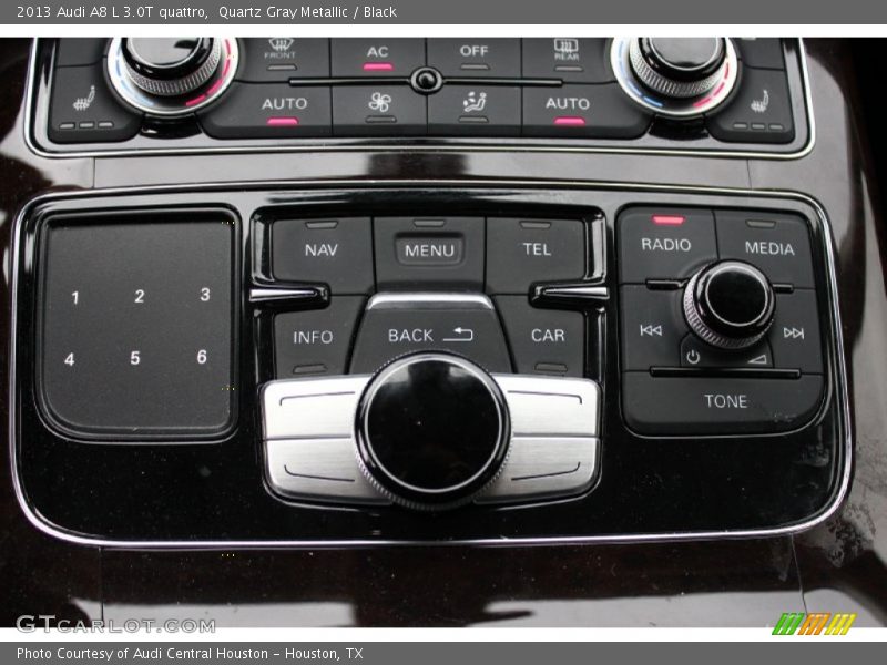 Controls of 2013 A8 L 3.0T quattro