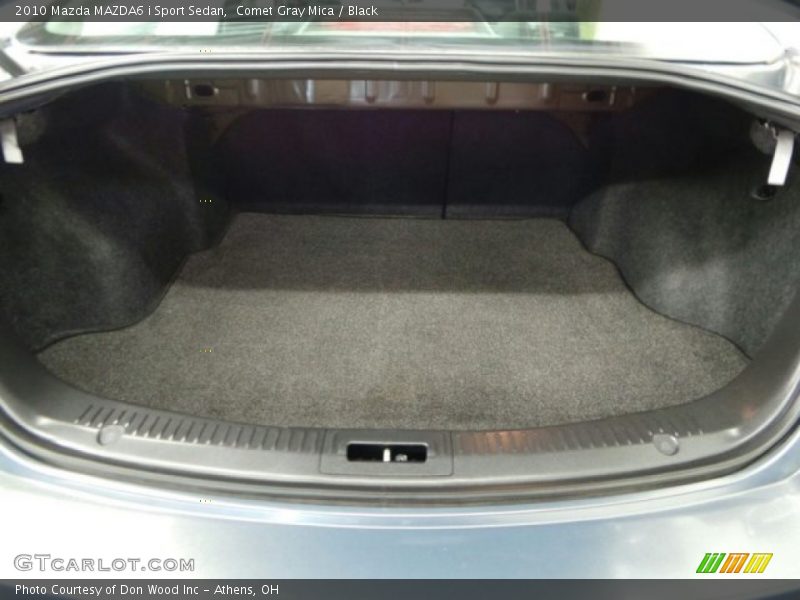 Comet Gray Mica / Black 2010 Mazda MAZDA6 i Sport Sedan