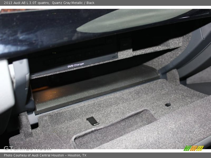 Quartz Gray Metallic / Black 2013 Audi A8 L 3.0T quattro