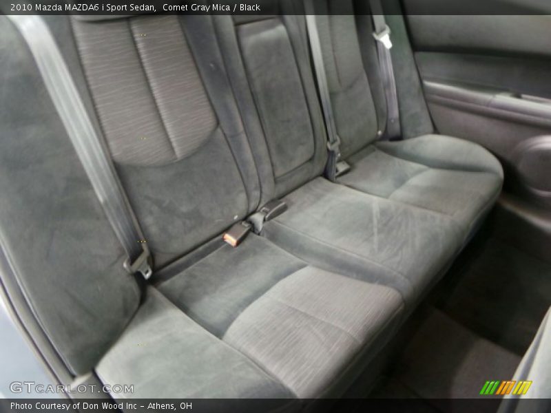 Comet Gray Mica / Black 2010 Mazda MAZDA6 i Sport Sedan