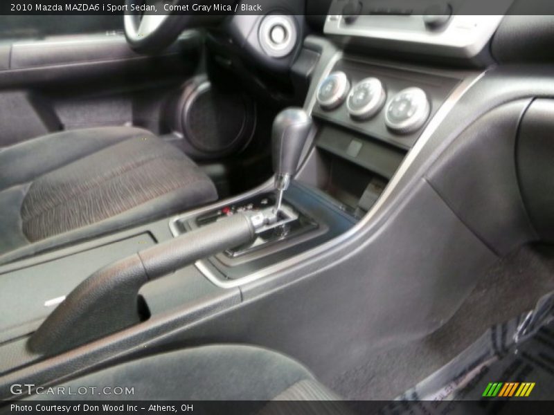 Comet Gray Mica / Black 2010 Mazda MAZDA6 i Sport Sedan