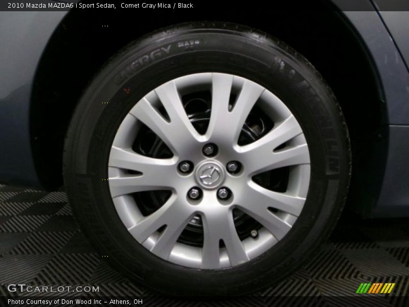 Comet Gray Mica / Black 2010 Mazda MAZDA6 i Sport Sedan