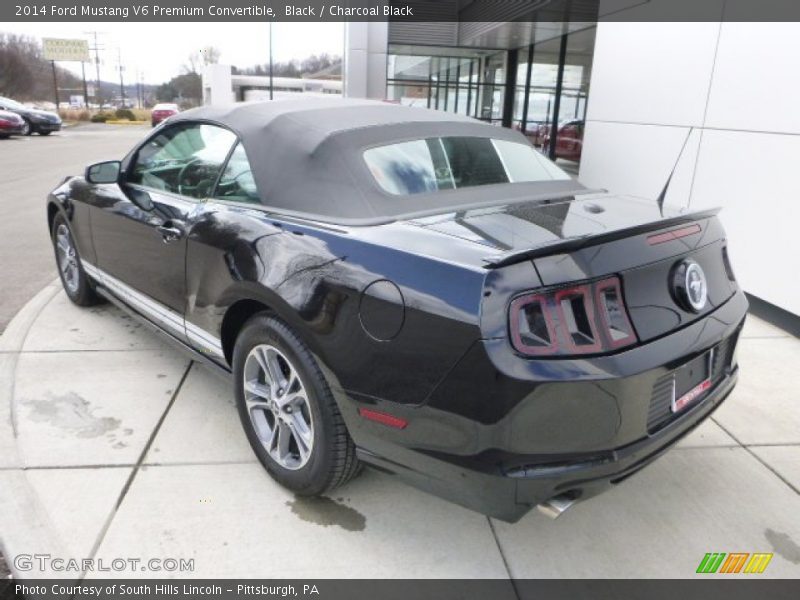 Black / Charcoal Black 2014 Ford Mustang V6 Premium Convertible