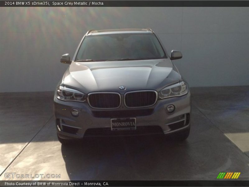 Space Grey Metallic / Mocha 2014 BMW X5 sDrive35i